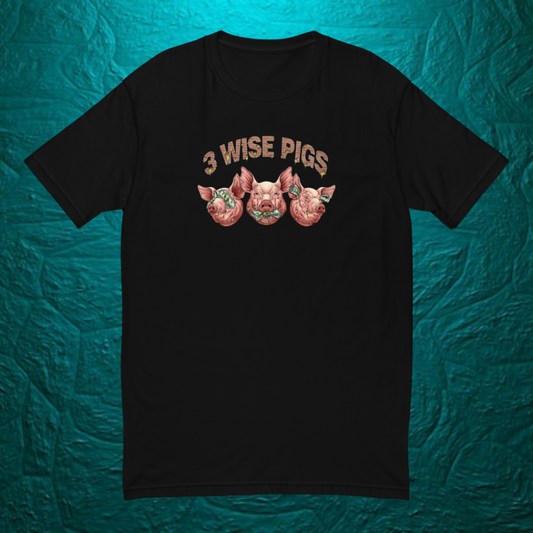 3 WISE PIGS SHIRT - ONE STOP SWEAT SHOP